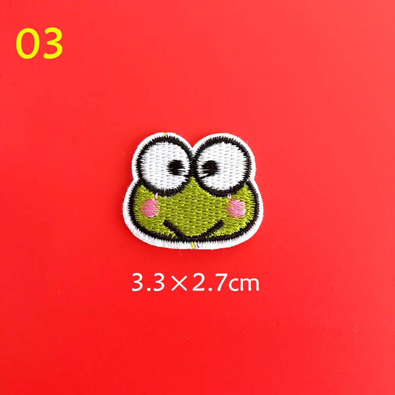 Miếng dán quần áo hình ếch dễ thương（☸ Sanrio - Keroppi Patch ☸）