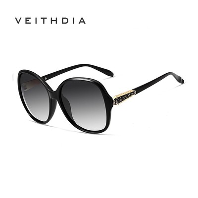 Kính mát VEITHDIA V3025 phân cực chống chói UV400 thời trang cho nữ