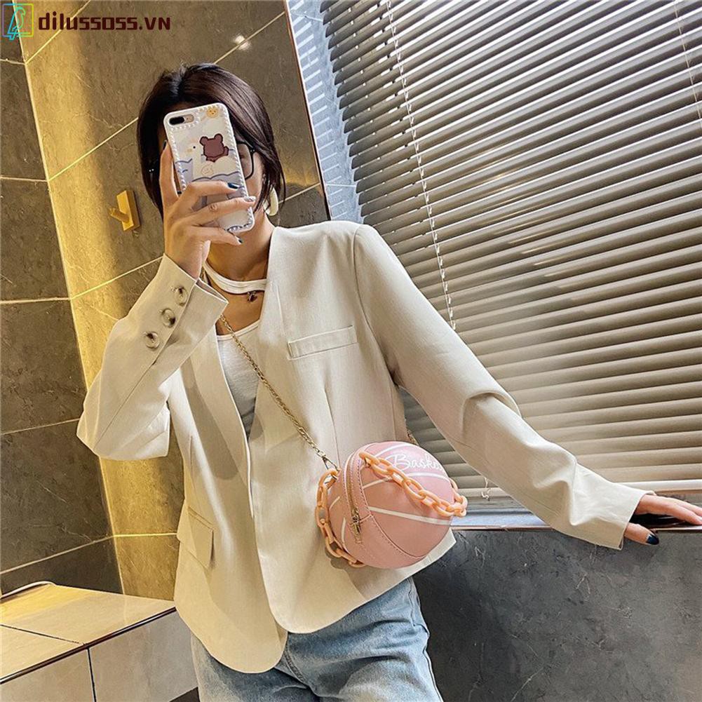 Túi Xách Tay Bóng Rổ Thời Trang Dành Cho Nữ