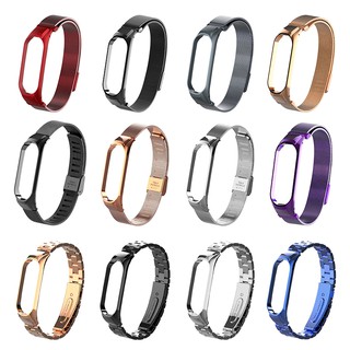 Greenport Dây đeo cổ tay bằng kim loại Milanese Loop từ tính cho Xiaomi Mi Band 3/4/5/6