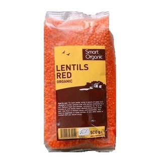 Đậu lăng đỏ hữu cơ 500g - Smart Organic