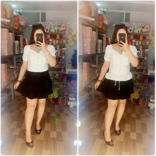 Áo dây đan siêu xinh có thể mix kèm các loại chân váy 60-90kg