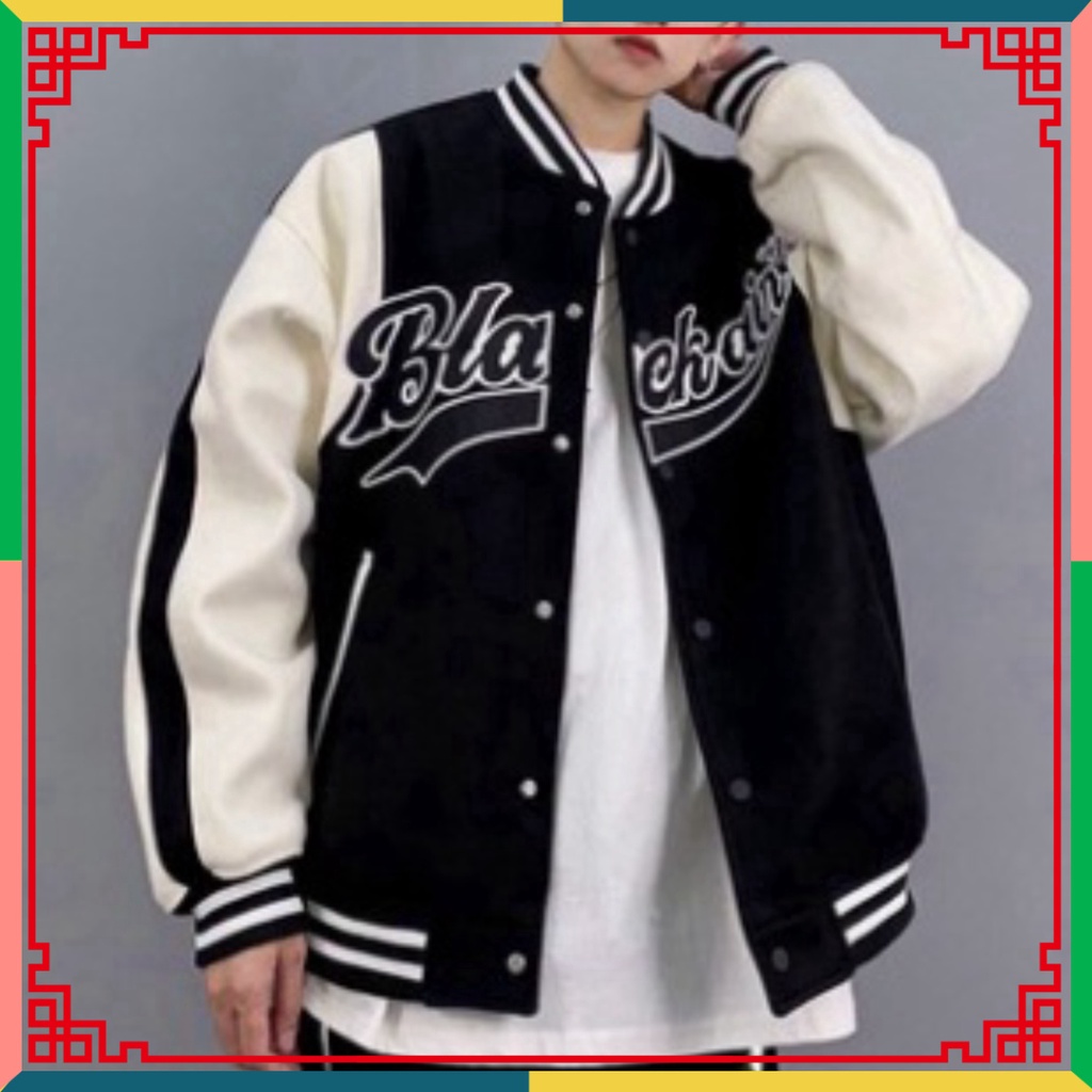 &  ÁO BOMBER NỈ CAO CẤP LOCAL BRAND BLACKAIR NAM NỮ 2021  &