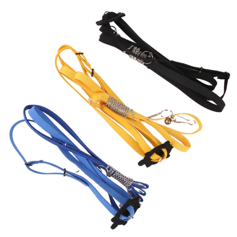 Bộ Dây Dắt Thú Cưng Đi Dạo Chất Liệu Mềm Mại Gọn Nhẹ An Toàn Tiện Dụng