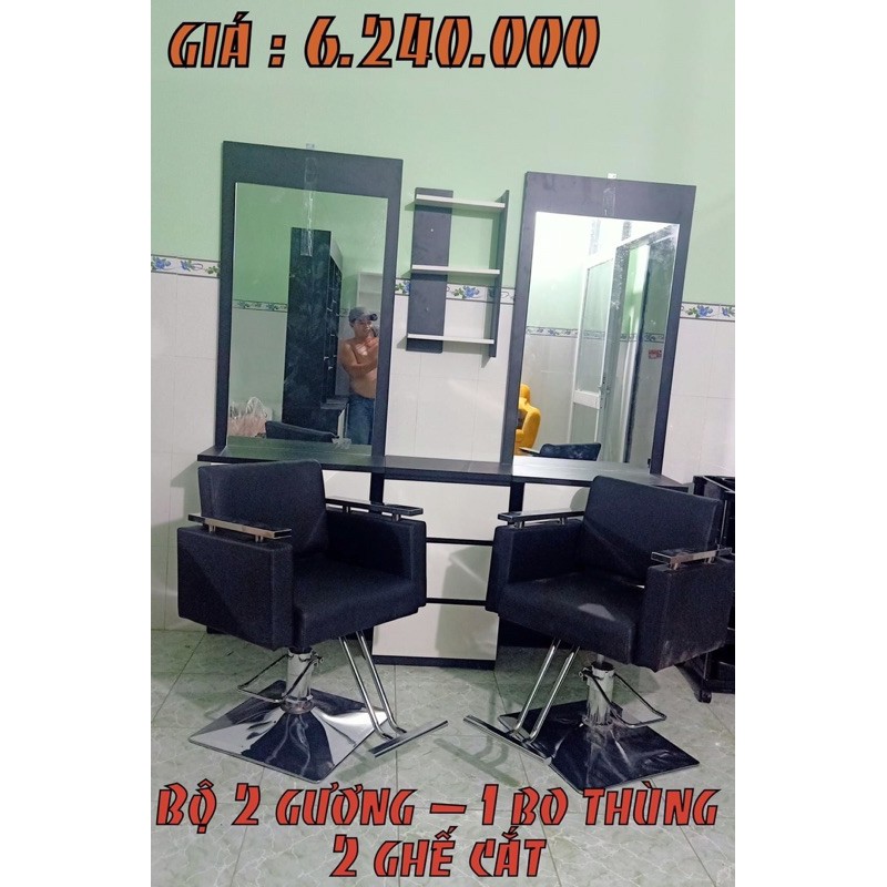 Gương ghế tóc