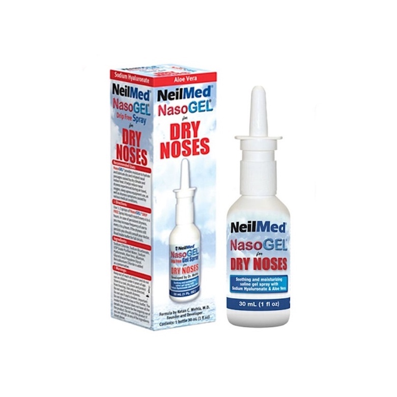 Xịt Mũi Neilmed Nasogel For Dry Noses Giúp Làm Dịu Mũi, Chống Khô Mũi (Chai 30ml)