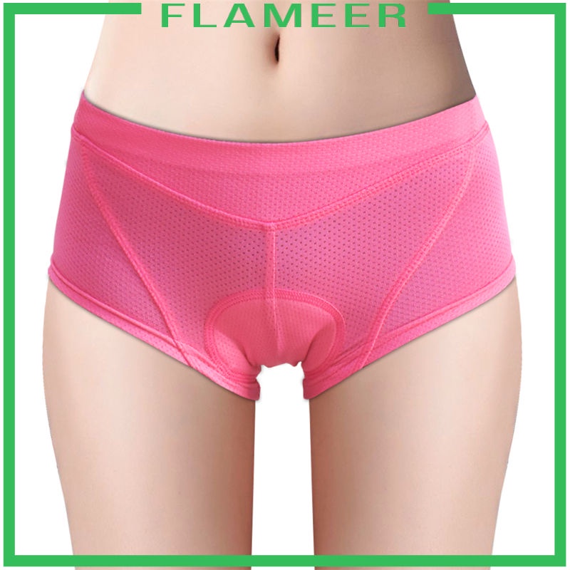 Quần short đạp xe có đệm gel silicone 3D thoải mái thoáng khí nhanh khô cho nữ