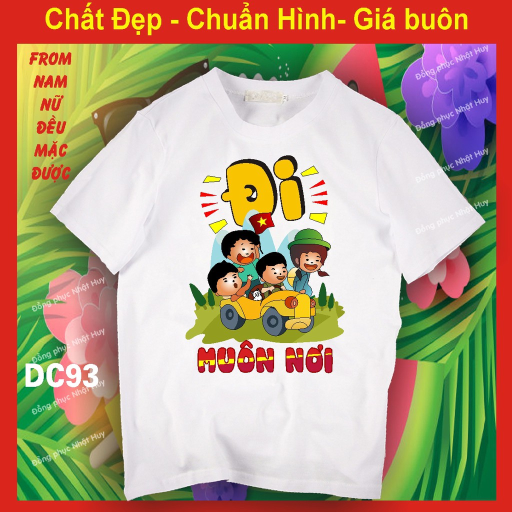 (đủ size - mịn.xịn.thơm - bao đổi trả) áo nhóm du lịch DC93,gia đình là điều tuyệt vời nhât, ngại gì mà không dám đi