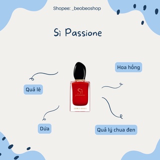 Nước hoa mini Giorgio Armani Sì Passione - 7ml