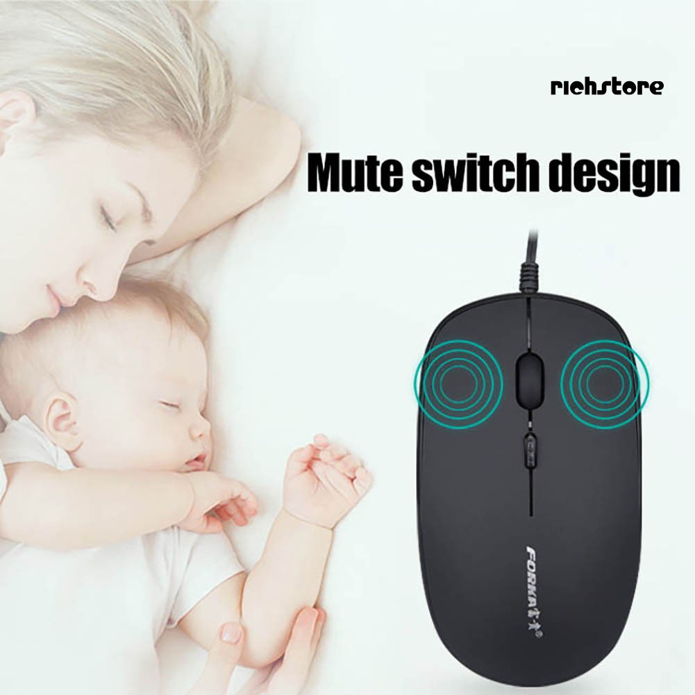 Chuột Máy Tính Không Tiếng Ồn K9 Universal 600 / 1000 / 1600dpi