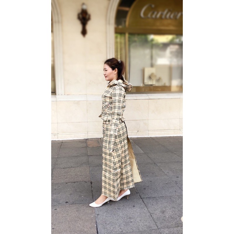 Bộ chống nắng dời áo lửng và váy