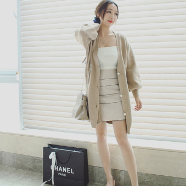 Áo Ống Dệt Kim Co Giãn Gợi Cảm Cho Nữ | BigBuy360 - bigbuy360.vn