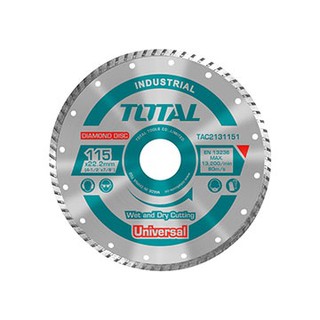 125x22mm đĩa cắt gạch ướt có phủ hợp kim nhân tạo total tac2131253