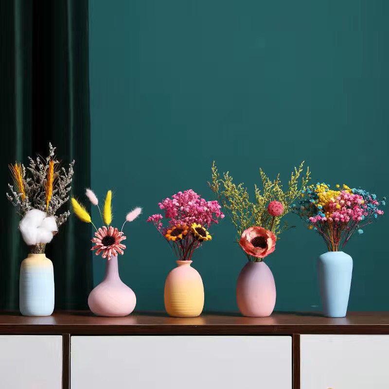 SET bình hoa decor phòng khách, kệ tivi, nhà bếp