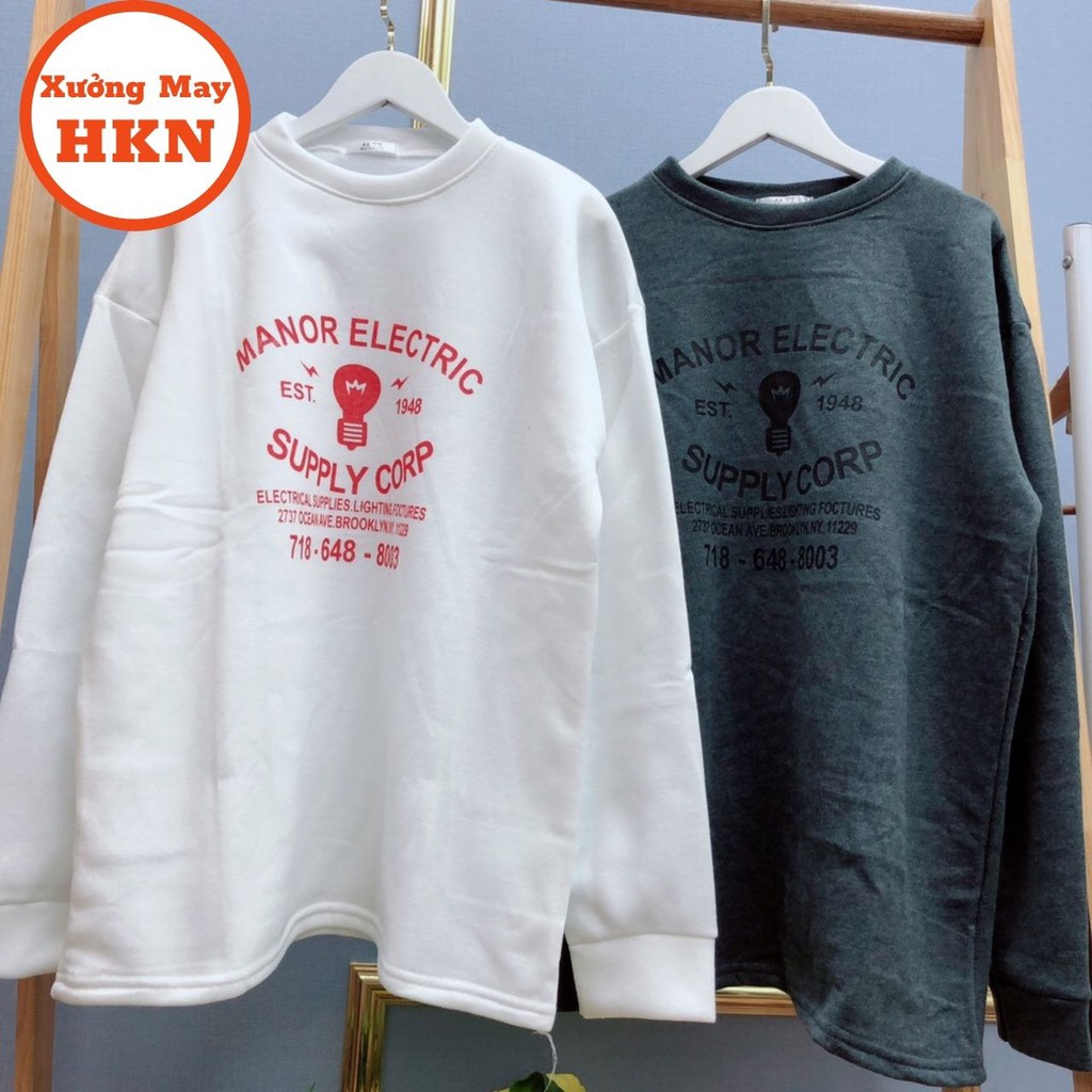 Áo Sweater Nam Nữ Họa Tiết Như Hình - Ảnh Thật Chất Nỉ Đẹp Mã 791 Xưởng May HKN | BigBuy360 - bigbuy360.vn