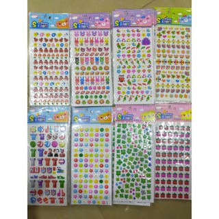 Stickers 3D mix hơn 40 mẫu