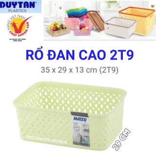 Rổ Nhựa Duy Tân Matsu 2T9 CAO - No.1103 ( MÃ CHÍNH HÃNG )