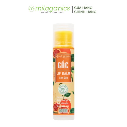Son Dưỡng Môi thành phần thiên nhiên Gấc MILAGANICS 4.5g | BigBuy360 - bigbuy360.vn