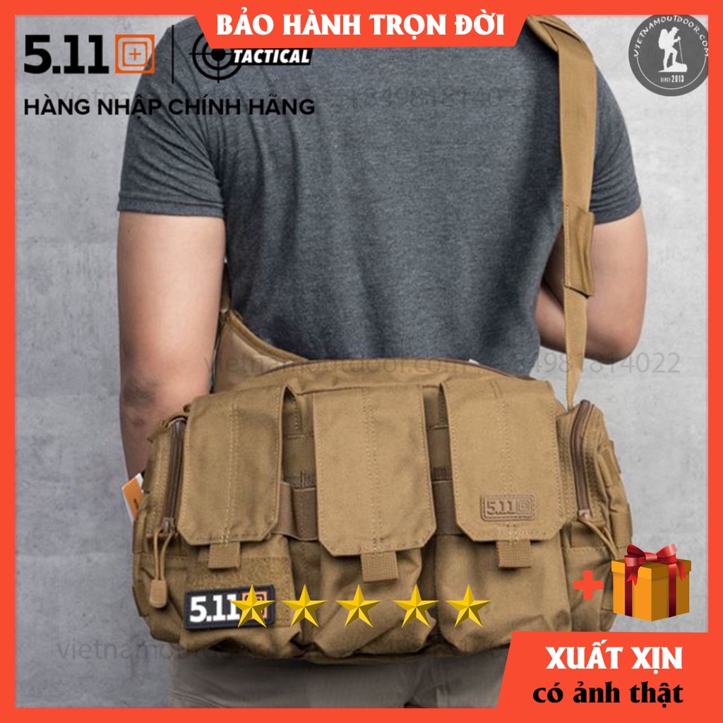 Túi Đeo Chéo tactical 5.11 Tactical Bail Out Bag - balo nam 511 -  chiến thuật - phượt - du lịch⚡️  XỊN