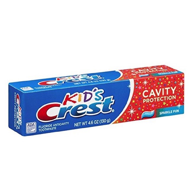 Kem đánh răng Kid's Crest Cavity Protection cho bé trên 2 tuổi - Mỹ - 130g