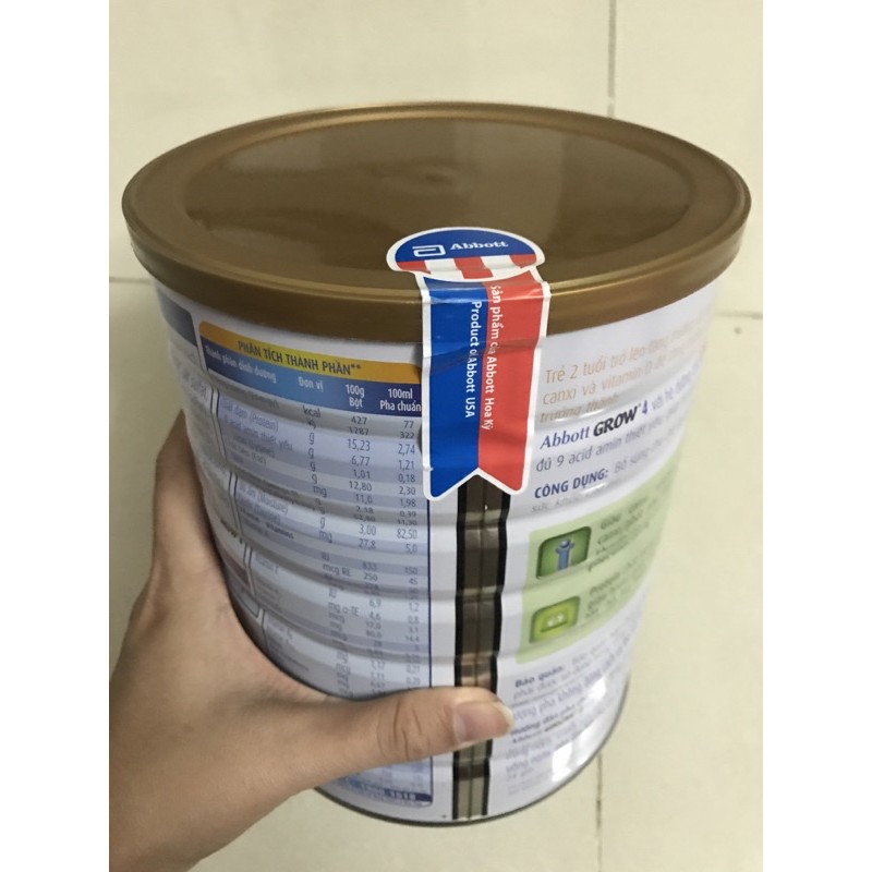 cần pass lại sữa Grow số4 loại 1,7kg,mua tại Big C,bé nhà mình ko hợp tác,mua 517k,pass lại 490k