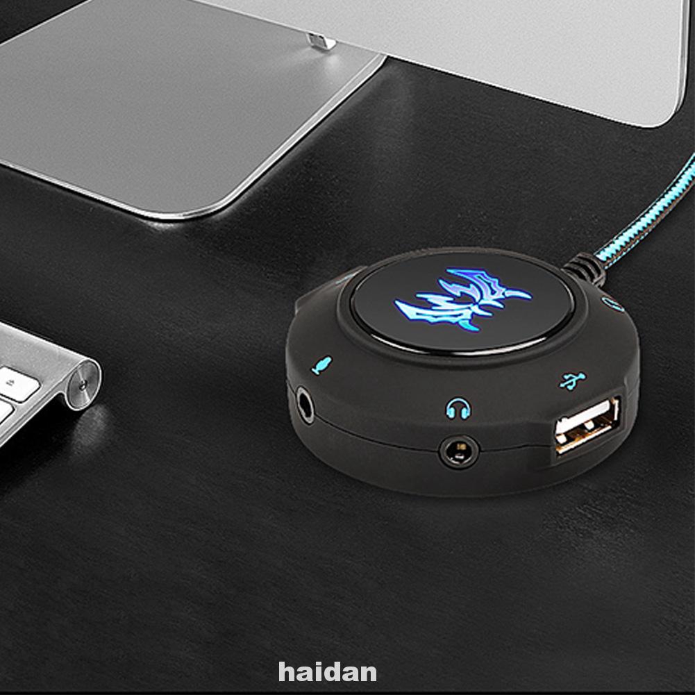 Card rời âm thanh nhiều giao diện cổng USB hạn chế tiếng ồn dành cho PC Laptop