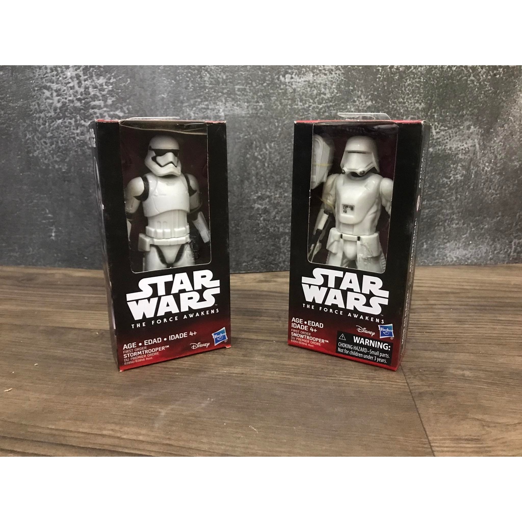 Mô hình nhân vật Snowtrooper và Stormtrooper-Hàng chính hãng Hasbro(Full box)