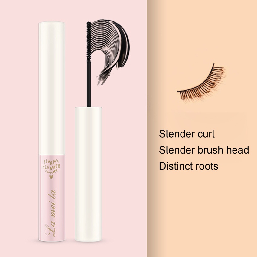 1 Mascara Đầu Cọ Siêu Mịn Chống Mồ Hôi Không Nhòe Chuốt Mi Cong Vút Và Dày Hơn