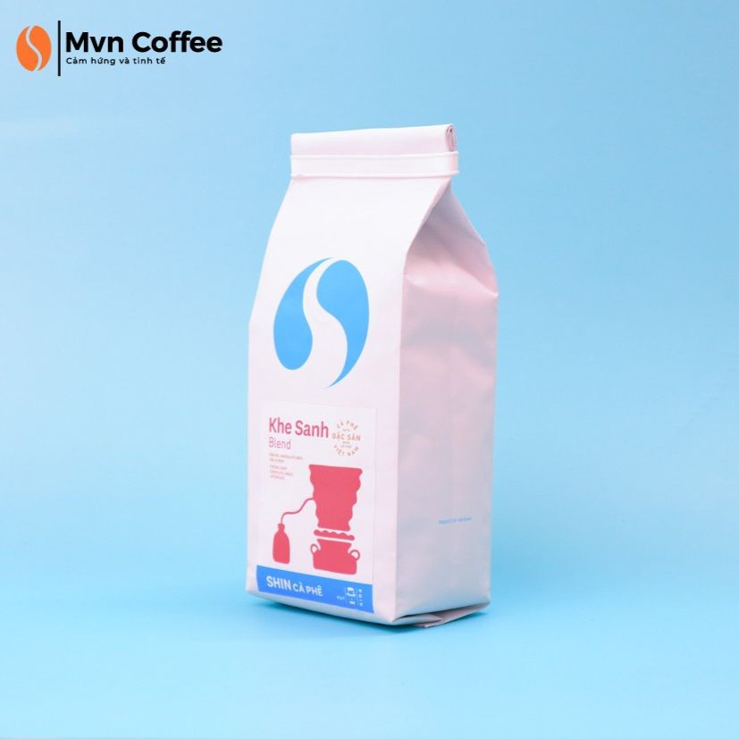 Cà Phê Đặc Sản Pha Phin 250g Dạng Bột Shin Cà Phê - Khe Sanh Blend - Mvn Coffee