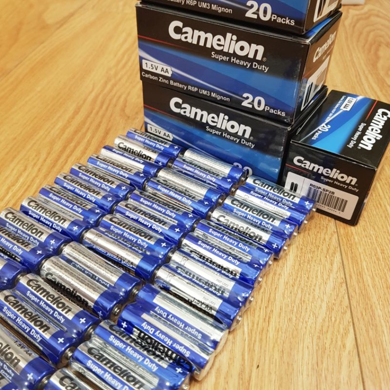 PIN CAMELION AA AAA 20 VIÊN (1.5V) R6P/R03P CAMELION PIN THAN