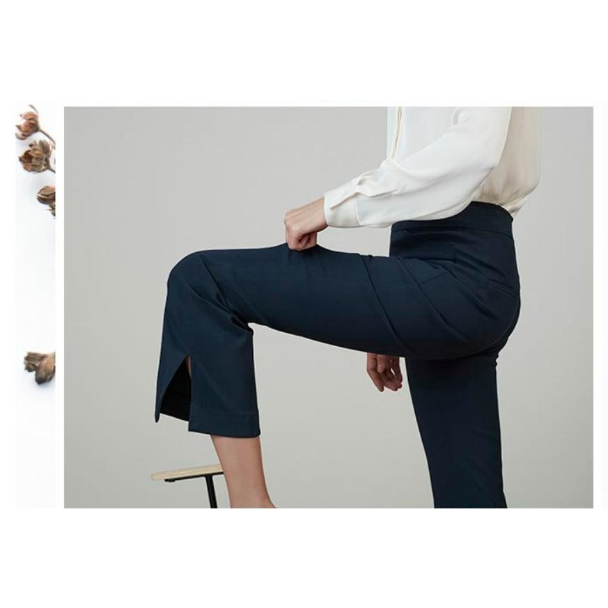 Quần tregging loe xẻ tà xuất khẩu