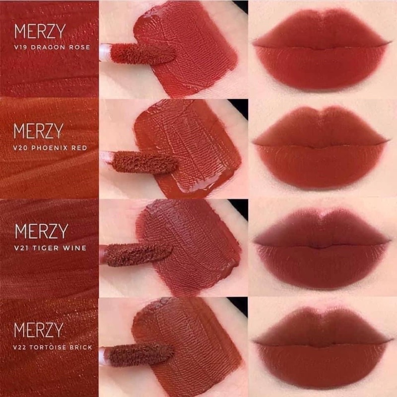 Son Kem Lì Merzy The First Velvet Tint Season 38