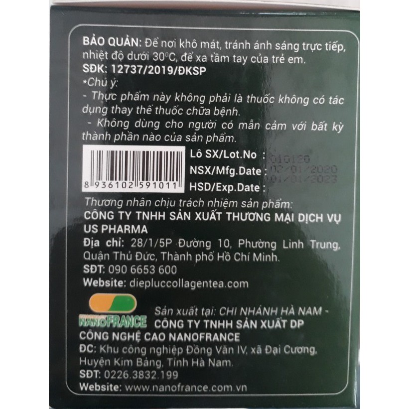 [Chính Hãng] Tảo Diệp Lục Collagen US | Thế Giới Skin Care