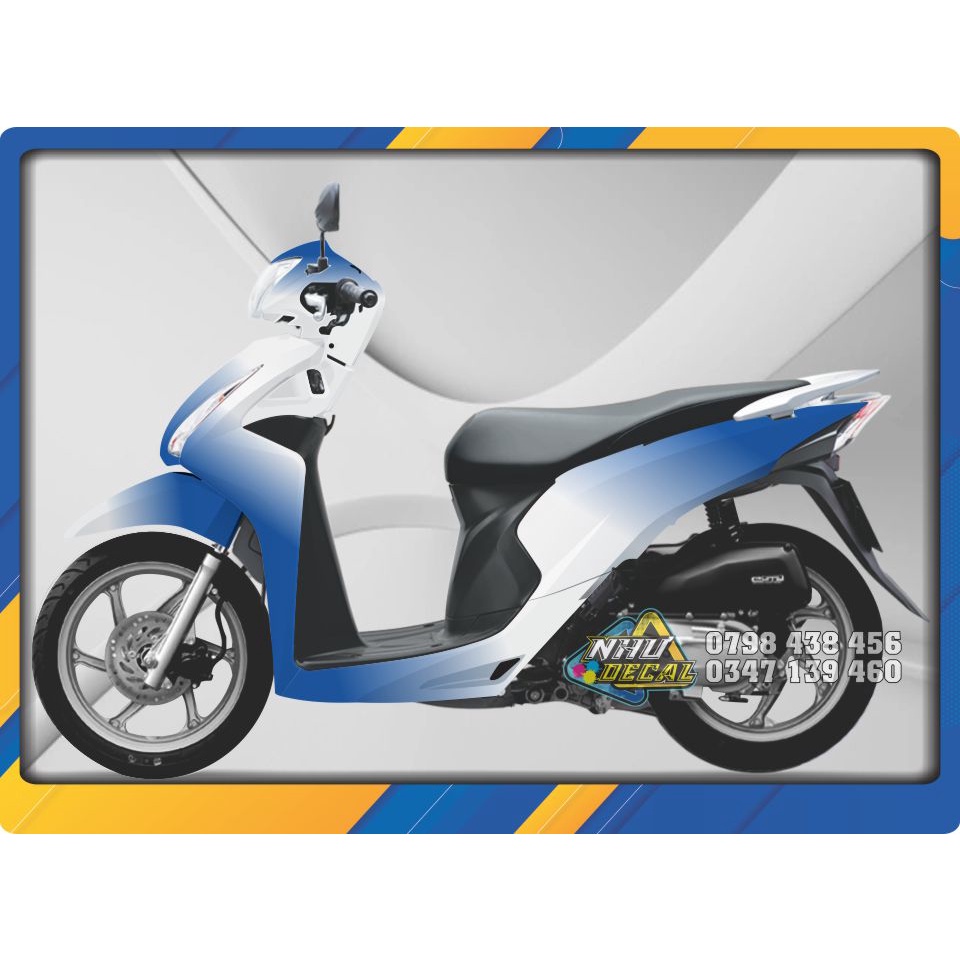 Tem trùm Vision 2014 phối màu - Chuyển sắc