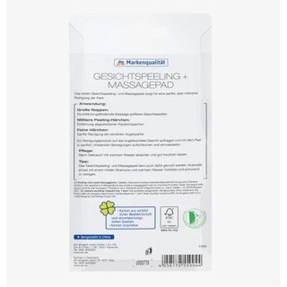 Miếng rửa mặt EBELIN Silicon bền và sạch sâu