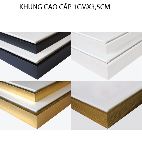 Bộ 2 tranh canvas mặt trăng mặt trời, tranh treo tường, tranh treo phòng ngủ