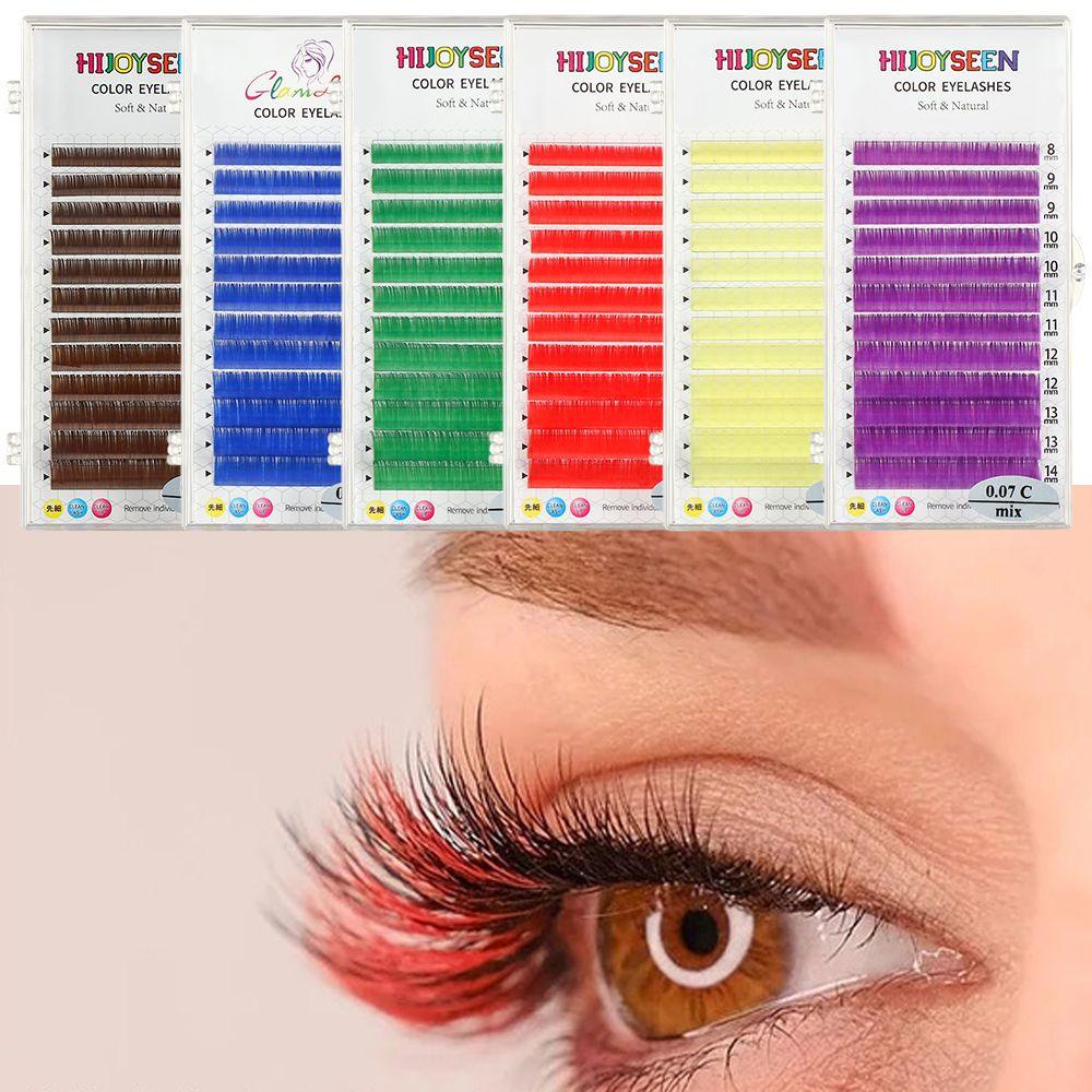 BSUNS Lông Mi Giả 8-14mm 0.07 / 0.10mm Nhiều Màu Sắc