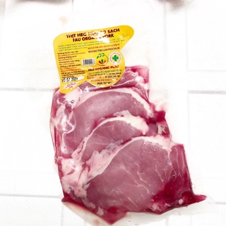 Thịt heo sạch hữu cơ FAU (cốt lếch )-1 gói 500g