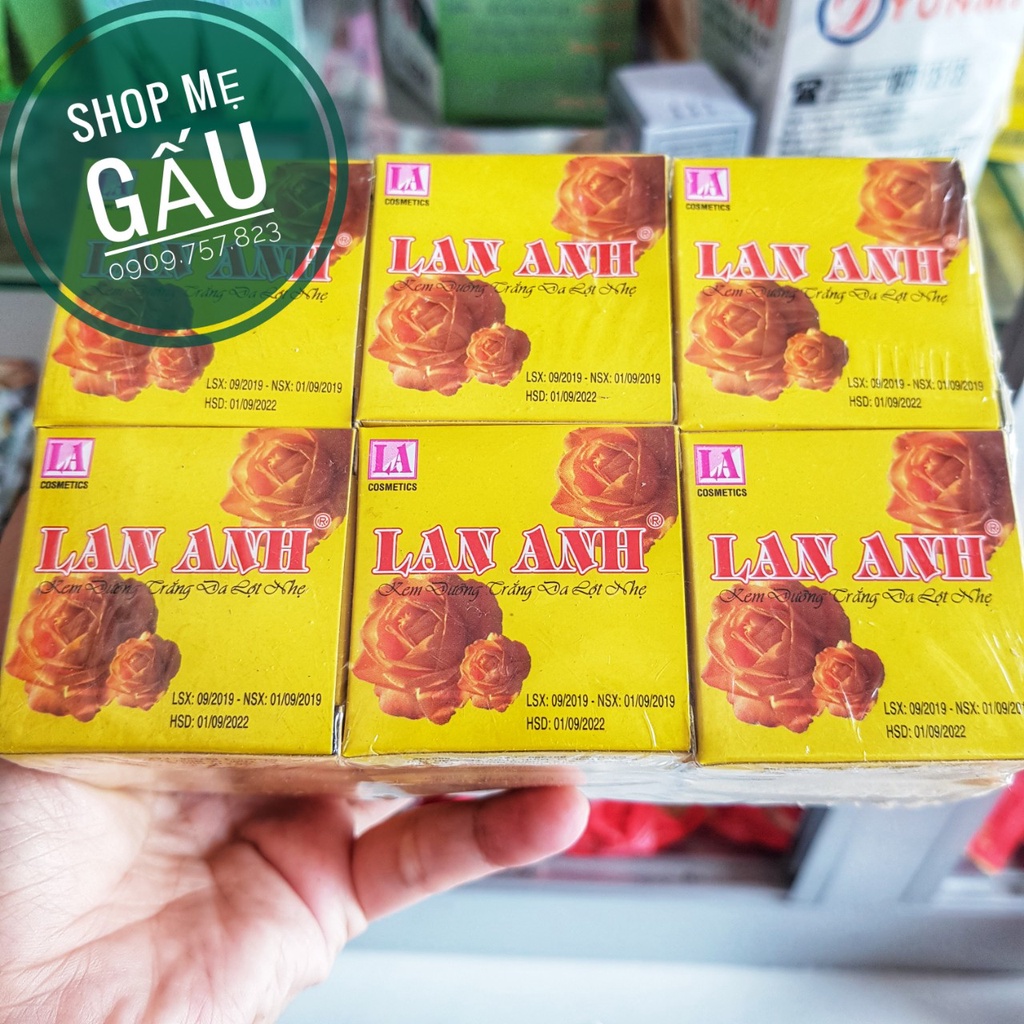 Sỉ lố 12 hộp kem lan anh 1,8g