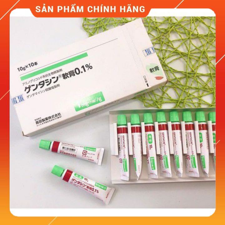 Kem sẹo Gentacin Nhật bản [FREE SHIP_CHUẨN AUTH NỘI ĐỊA] 10g lô mới nhất