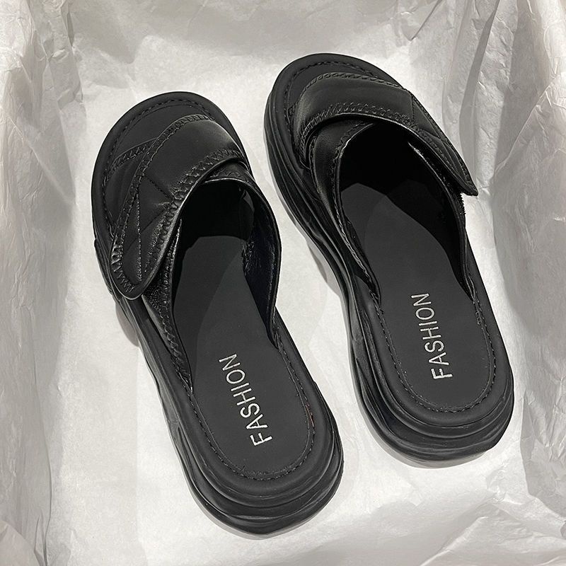 Dép Sandal Đế Xuồng Mềm Mại Phong Cách Thời Trang Mới Cho Nữ