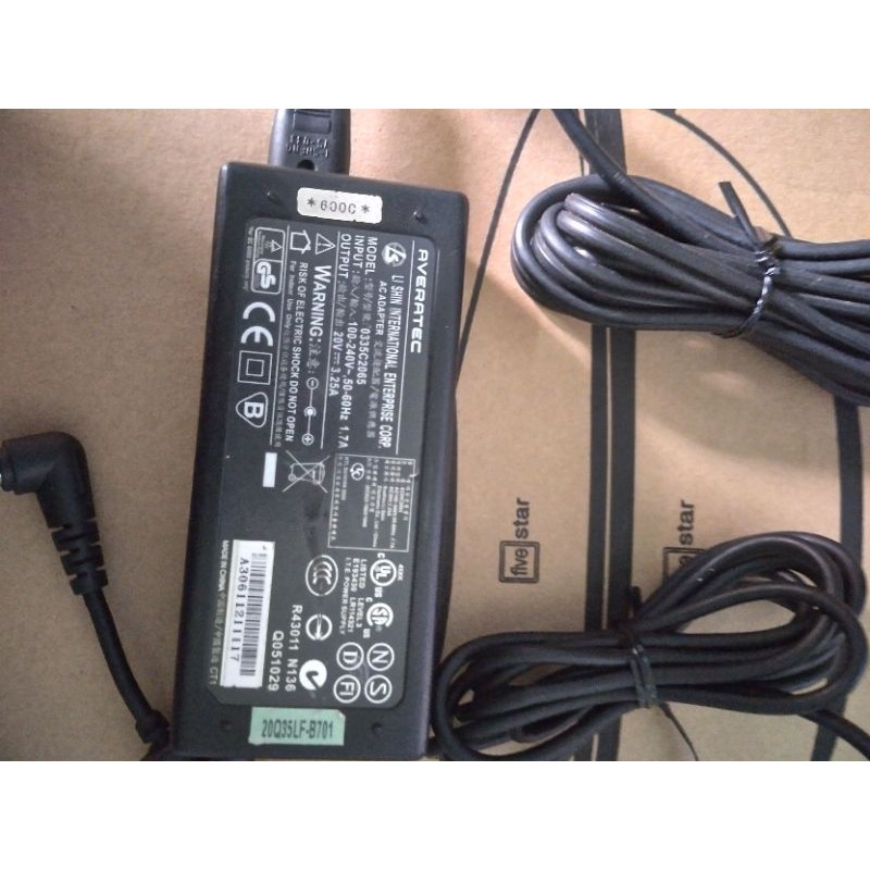 SẠC LENOVO VIÊN KẸO DÀI 20V – 3,25A 65W-sạc zin theo máy