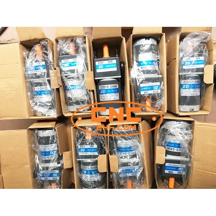 Động cơ DC kèm hộp giảm tốc