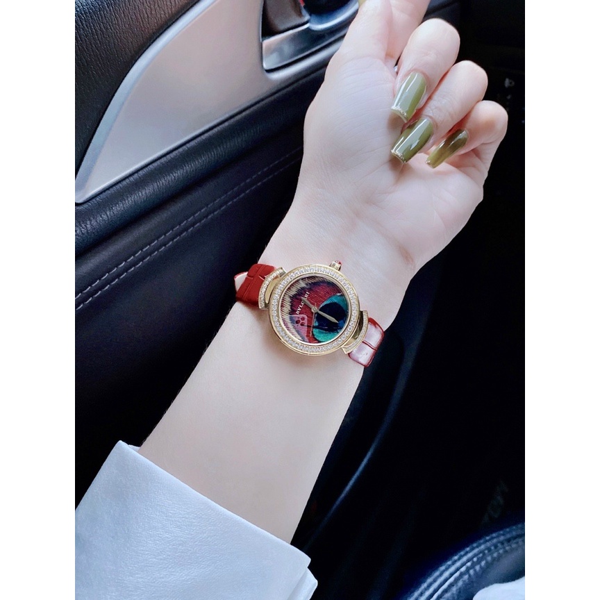Đồng hồ đeo tay nữ, đồng hồ nữ BVL authentic dây da chính hãng, full box cao cấp, cực sang chảnh cho phái đẹp, giá rẻ
