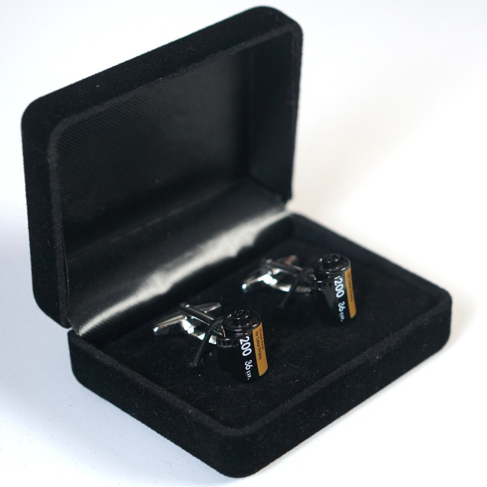 Khuy măng sét nam hình cuộn film The Dimple Accessories