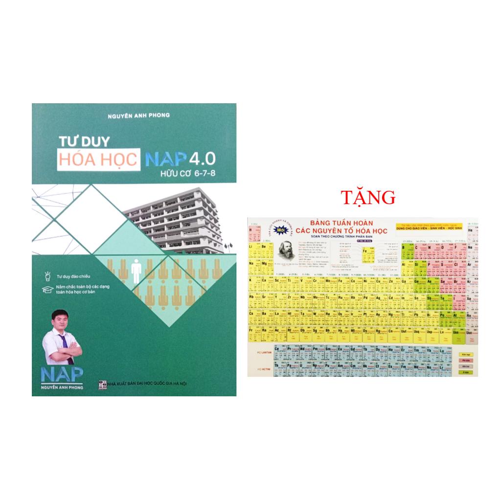 Sách Tư Duy Hóa Học NAP 4.0 Hữu Cơ 678