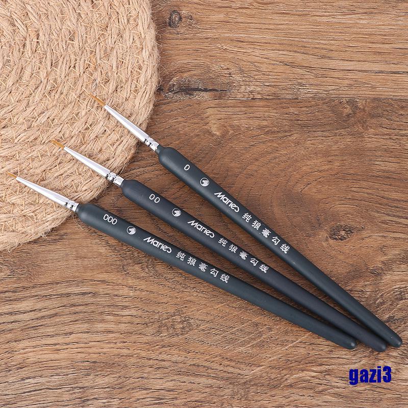 Bộ 3 Cọ Vẽ Tranh Chuyên Nghiệp