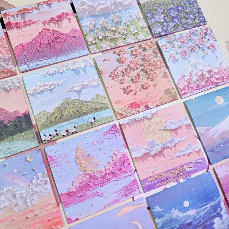 Giấy Dán Ghi Chú Giấy Note Dán Ghi Chú Nhanh Họa Tiết Nổi 3D Độc Đáo Xinh Xắn Ghi chú nhanh - Sticker