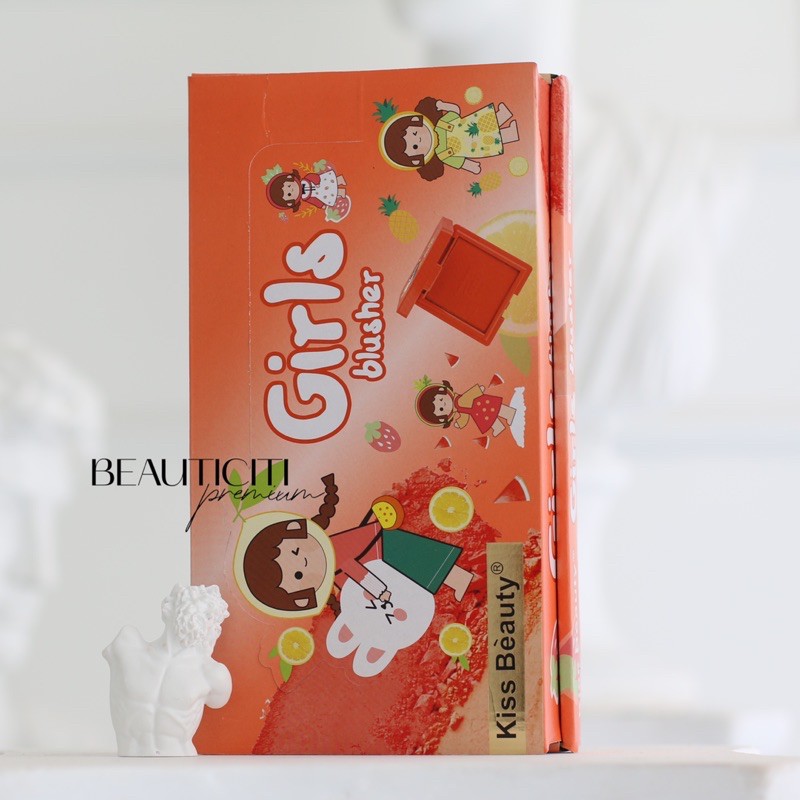 MÁ HỒNG PHẤN LÌ GIRLS BLUSHER KISS BEAUTY | BigBuy360 - bigbuy360.vn