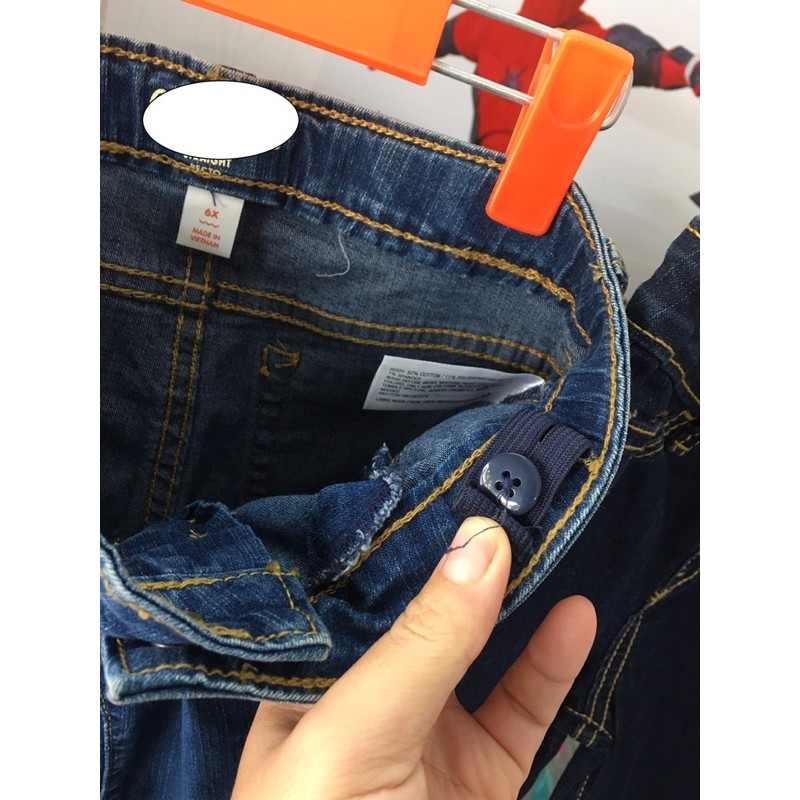 Quần jean bé gái C.J size 4-12 tuổi